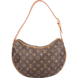 Louis Vuitton Canvas Monogram Croissant MM Shoulder Bag