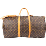 Louis Vuitton Canvas Monogram Keepall 60 Bandouliere
