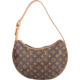 Louis Vuitton Canvas Monogram Croissant MM Shoulder Bag