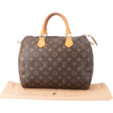 Louis Vuitton Canvas Monogram Speedy 30 Handbag