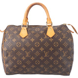 Louis Vuitton Canvas Monogram Speedy 30 Handbag