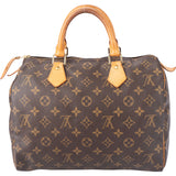 Louis Vuitton Canvas Monogram Speedy 30 Handbag