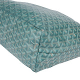 Goyard Green Goyardine Monogram Saint Louis PM Shopper Handbag