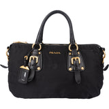Prada Black Nylon City Handbag