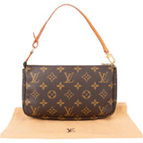 Louis Vuitton Canvas Monogram Pochette Accessoire Handbag
