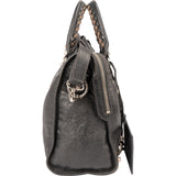 Balenciaga Grey Leather City Handbag