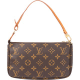 Louis Vuitton Canvas Monogram Pochette Accessoire Handbag