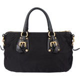 Prada Black Nylon City Handbag