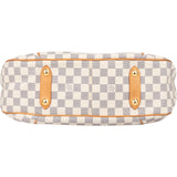 Louis Vuitton Damier Azur Monogram Galliera PM Handbag