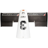 Original Honda Formula 1 Rear Wing 1998 – Carbon Fiber F1 Wing with Bridgestone Branding Genuine Honda Racing F1 Part