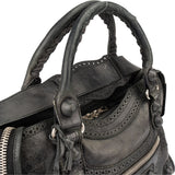 Balenciaga Black Leather Classic City Handbag