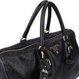 Prada Shimering Leather City Handbag