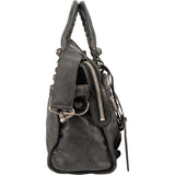 Balenciaga Black Leather Classic City Handbag