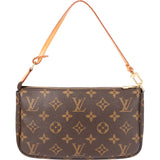 Louis Vuitton Canvas Monogram Pochette Accessoire Handbag