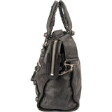 Balenciaga Black Leather Classic City Handbag