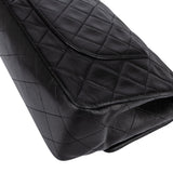 Chanel Quilted Lambskin 24k Gold Medium Double Flap Crossbody Bag