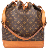 Louis Vuitton Canvas Monogram Sac Noe Grande Shoulder Bag