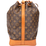 Louis Vuitton Canvas Monogram Sac Noe Grande Shoulder Bag