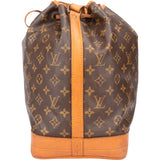 Louis Vuitton Canvas Monogram Sac Noe Grande Shoulder Bag