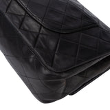 Chanel Quilted Lambskin 24K Gold Medium Double Flap Crossbody Bag