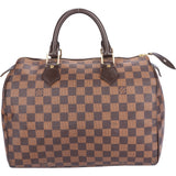 Louis Vuitton Damier Ebene Speedy 30 Handbag