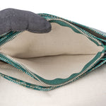 Goyard Green Goyardine Monogram Plumet Plat Crossbody Bag - vintageandkickz