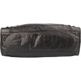 Balenciaga Black Leather City Handbag