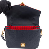 Louis Vuitton Leather Empreinte Monogram Metis Handbag
