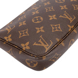 Louis Vuitton Canvas Monogram Pochette Accessoire Handbag