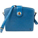 Louis Vuitton Bleu Epi Leather Capucines Crossbody Bag