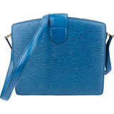 Louis Vuitton Bleu Epi Leather Capucines Crossbody Bag