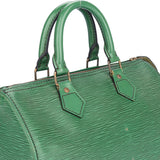 Louis Vuitton Green Epi Leather Speedy 25 Handbag