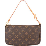 Louis Vuitton Canvas Monogram Pochette Accessoire Handbag