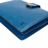 Louis Vuitton Bleu Epi Leather Capucines Crossbody Bag