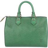 Louis Vuitton Green Epi Leather Speedy 25 Handbag