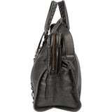 Balenciaga Black Leather City Handbag