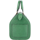 Louis Vuitton Green Epi Leather Speedy 25 Handbag