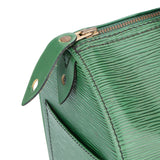 Louis Vuitton Green Epi Leather Speedy 25 Handbag