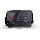 Gucci GG Leather Monogram Sherry Business Messenger Bag