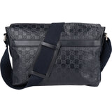 Gucci GG Leather Monogram Sherry Business Messenger Bag