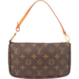 Louis Vuitton Canvas Monogram Pochette Accessoire Handbag