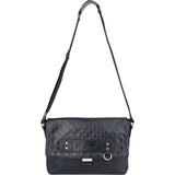 Gucci GG Leather Monogram Sherry Business Messenger Bag