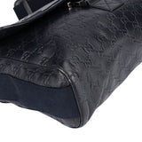 Gucci GG Leather Monogram Sherry Business Messenger Bag