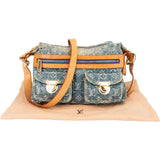 Louis Vuitton Denim Monogram Baggy PM Crossbody Bag