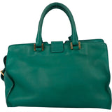 Saint Laurent Green Leather Y Handbag