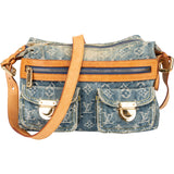 Louis Vuitton Denim Monogram Baggy PM Crossbody Bag