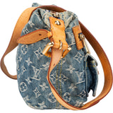 Louis Vuitton Denim Monogram Baggy PM Crossbody Bag