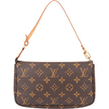 Louis Vuitton Canvas Monogram Pochette Accessoire Handbag