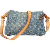 Louis Vuitton Denim Monogram Baggy PM Crossbody Bag