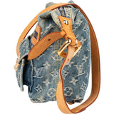 Louis Vuitton Denim Monogram Baggy PM Crossbody Bag